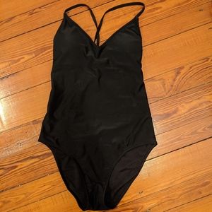 Aerie Strappy Tie Back Swimsuit
